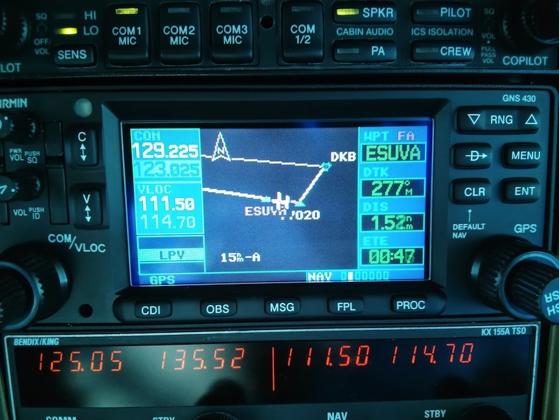 Garmin 430 ils on sale approach